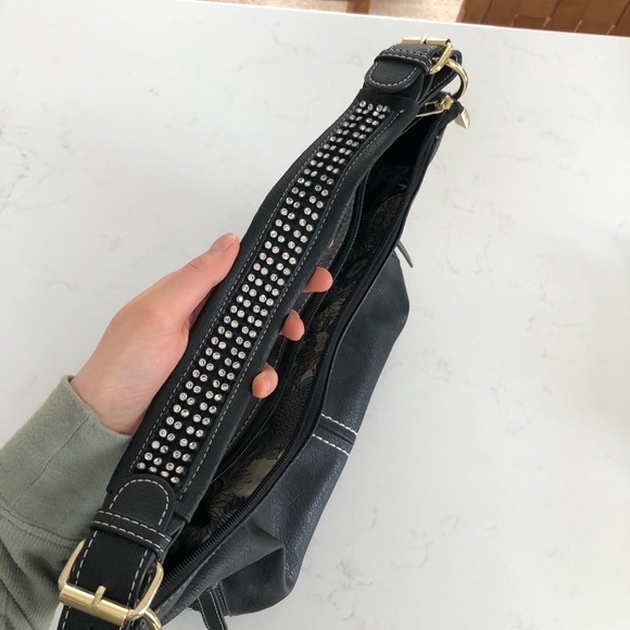 Black Conceal Carry Purse Bare Arms Gear - Picture 3 of 12